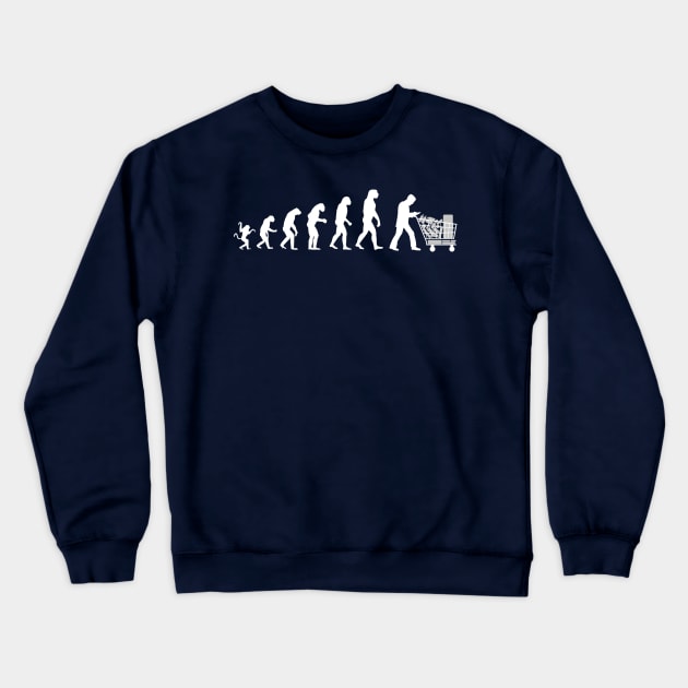 Evolution ? Just for shopping! Crewneck Sweatshirt by Manikool